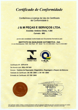 Certificação IQA